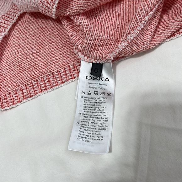 OSKA Faded Striped Oversized Boxy Knit Top - Picture 6 of 8